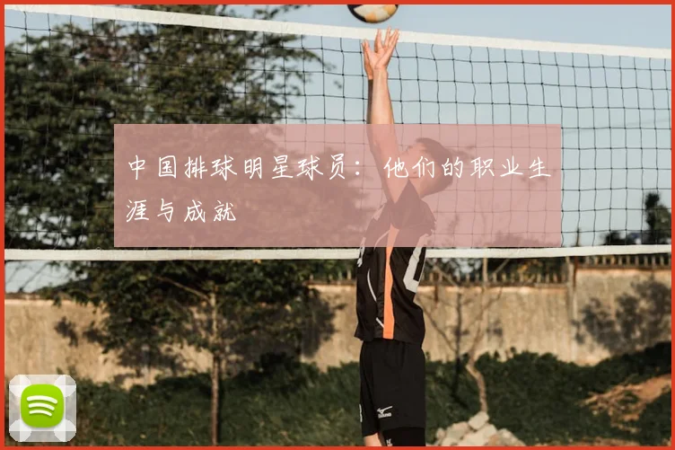 中国排球明星球员:他们的职业生涯与成就